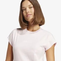 adidas Essentials Linear Cotton T-Shirt Damen T-Shirt