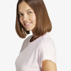 adidas Essentials Linear Cotton T-Shirt Damen T-Shirt