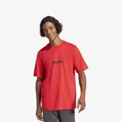 adidas Essentials Linear Single Jersey Herren T-Shirt