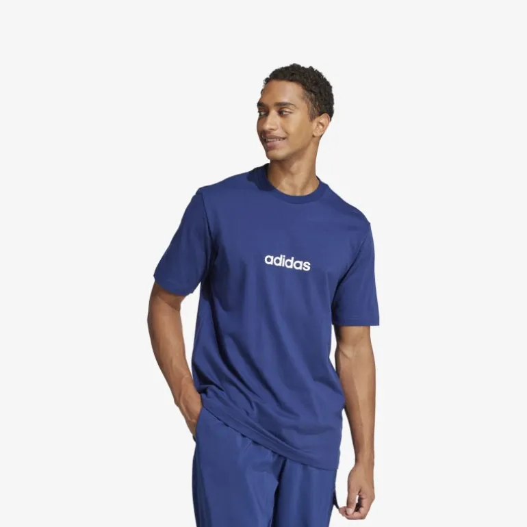 adidas Essentials Linear Single Jersey Herren T-Shirt