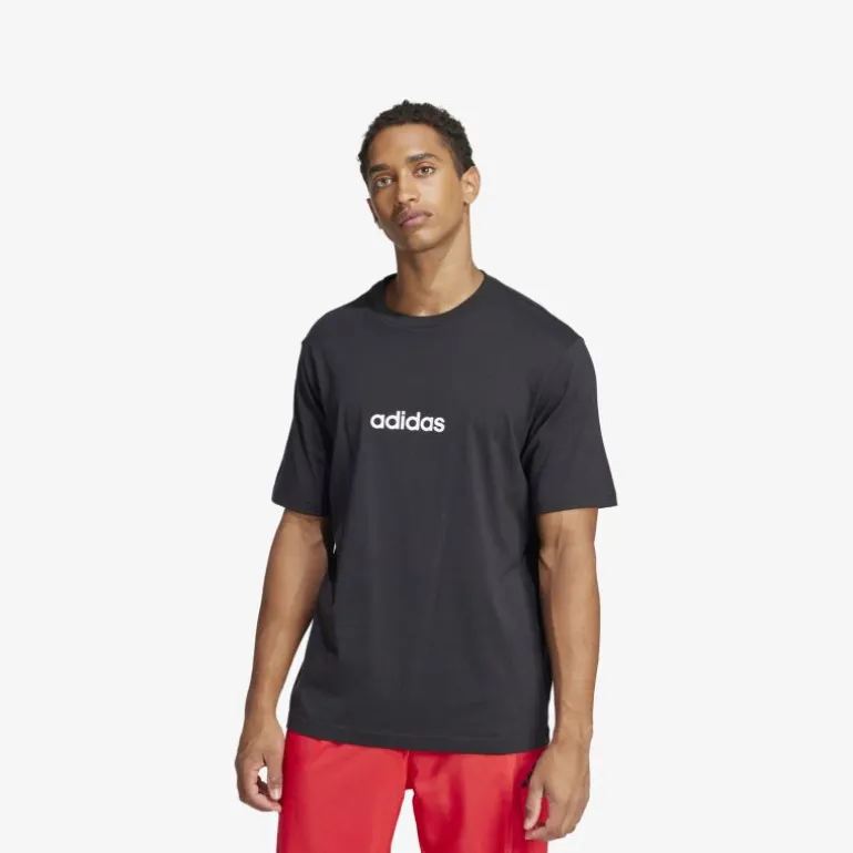 adidas Essentials Linear Single Jersey Herren T-Shirt