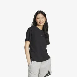 adidas Essentials Small Logo Cotton Damen T-Shirt