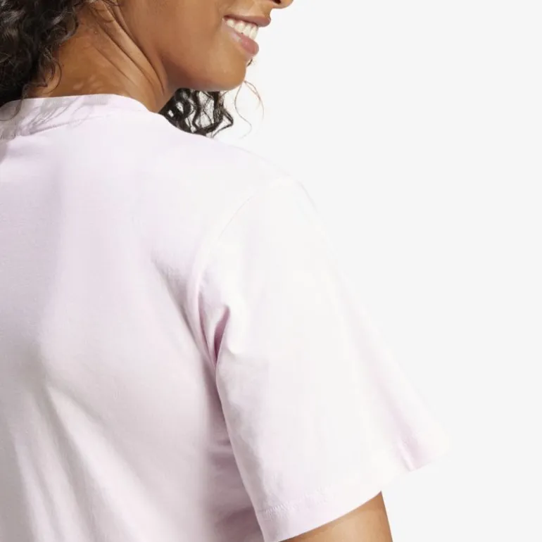 adidas Essentials Small Logo Cotton Damen T-Shirt