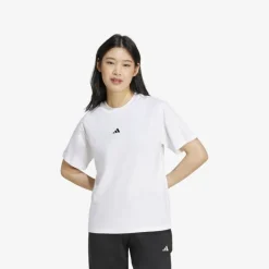 adidas Essentials Small Logo Cotton Damen T-Shirt