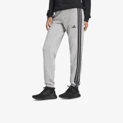 adidas Essentials 3 Streifen French Terry Cuffed Damen Hosen & Leggins