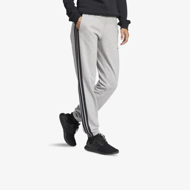 adidas Essentials 3 Streifen French Terry Cuffed Damen Hosen & Leggins