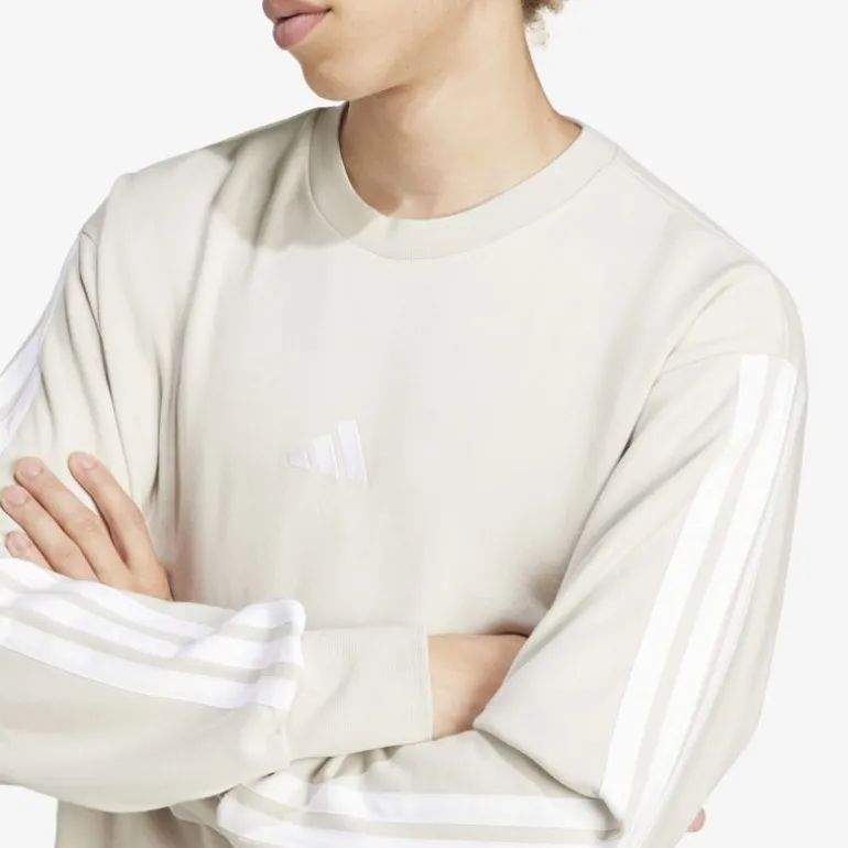 adidas Essentials 3 Streifen French Terry Herren Hoodies & Sweater