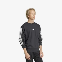 adidas Essentials 3 Streifen French Terry Herren Hoodies & Sweater