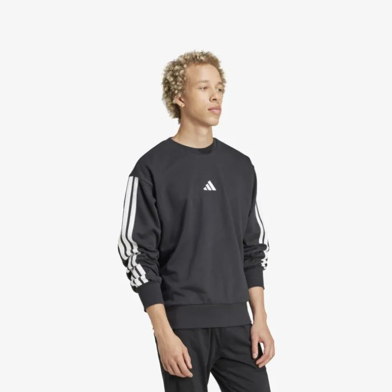 adidas Essentials 3 Streifen French Terry Herren Hoodies & Sweater