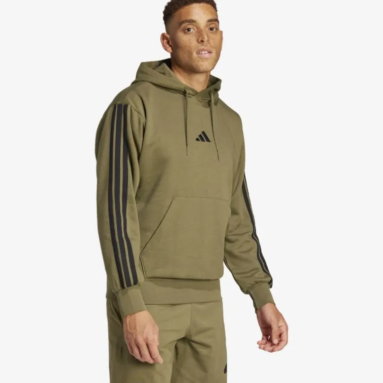 adidas Essentials 3 Streifen Herren Hoodies & Sweater