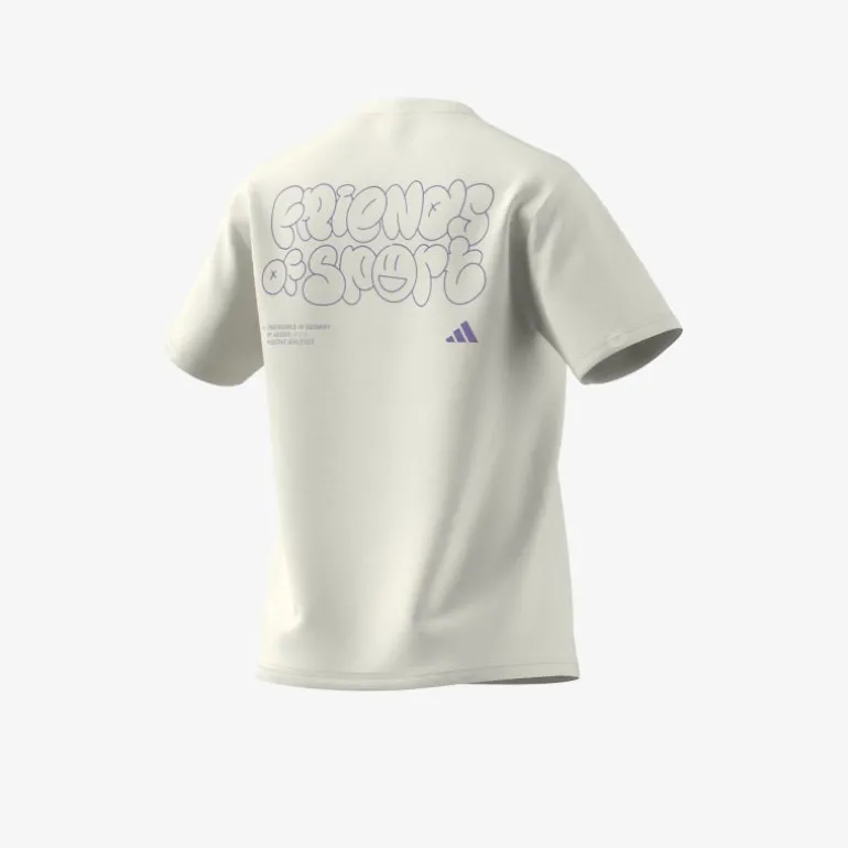 adidas Lounge Verbiage Graphic Damen T-Shirt