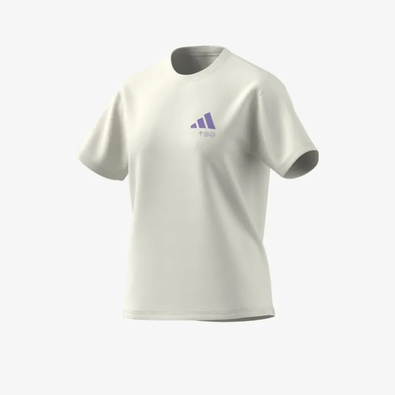 adidas Lounge Verbiage Graphic Damen T-Shirt
