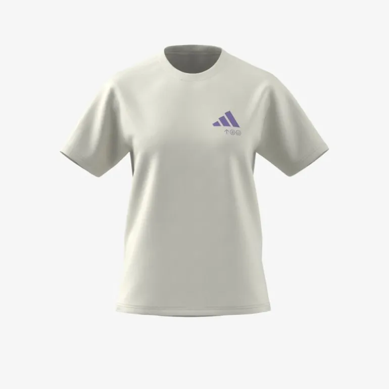 adidas Lounge Verbiage Graphic Damen T-Shirt