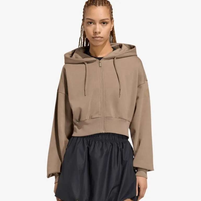 adidas W SL+ FL FZ HD Damen Hoodies & Sweater