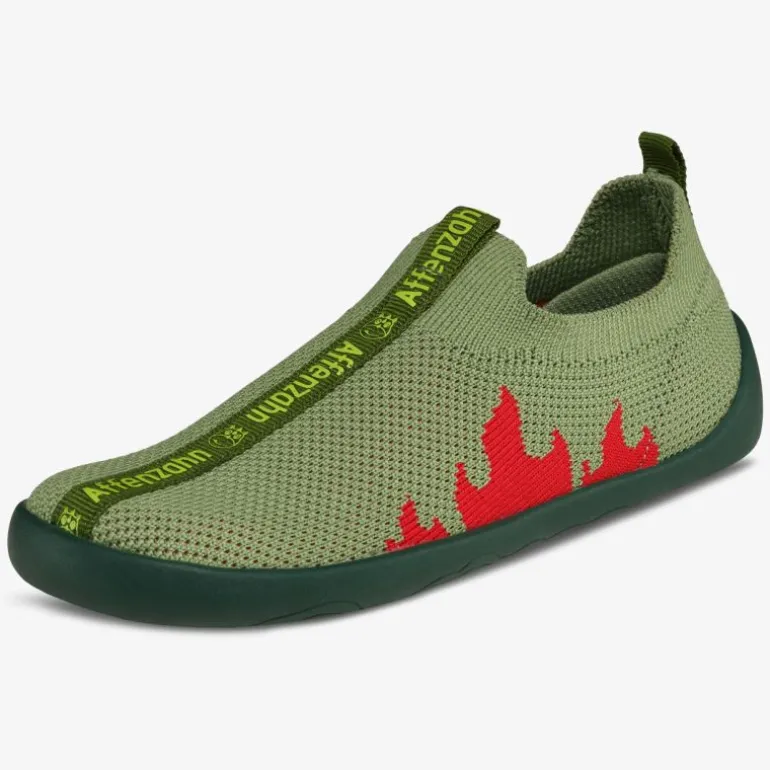 Affenzahn Knit Flinky Drache Kinder Barfußschuhe