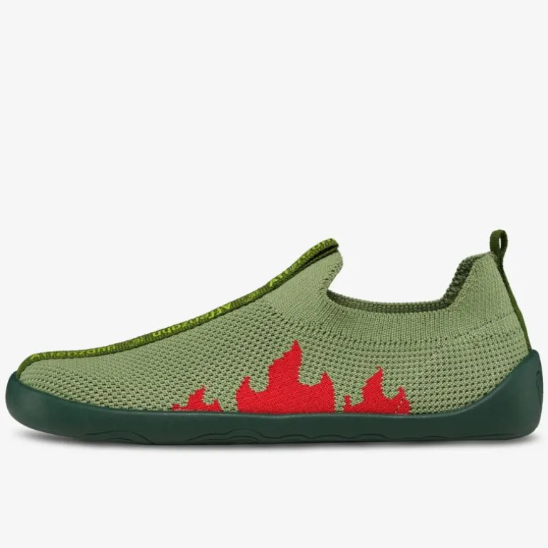 Affenzahn Knit Flinky Drache Kinder Barfußschuhe