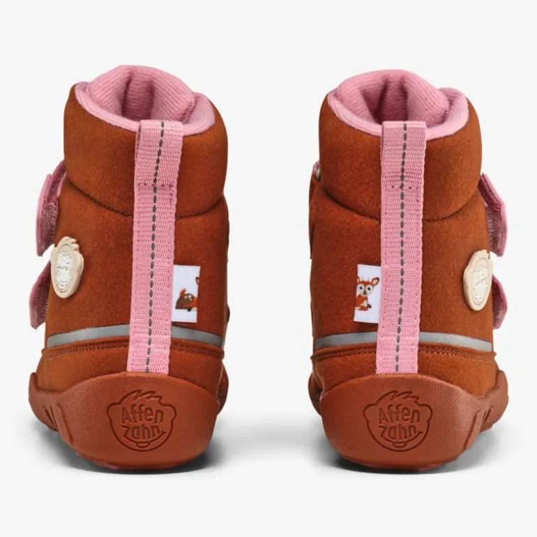 Affenzahn Vegan Comfy Reh Kinder Klettstiefel