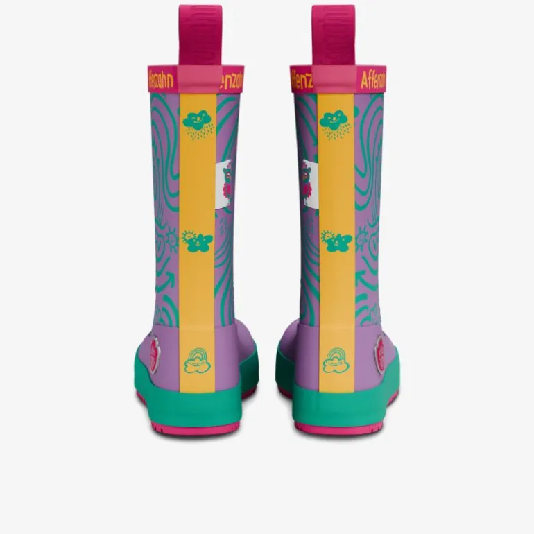 Affenzahn Vegan Plashy Eule Kinder Gummistiefel