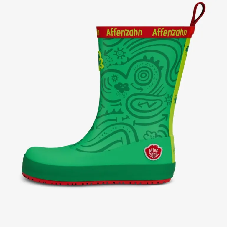 Affenzahn Vegan Plashy Tiger Kinder Gummistiefel