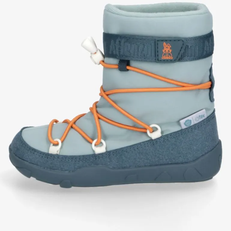 Affenzahn Vegan Snowy Hase Kinder Klettstiefel