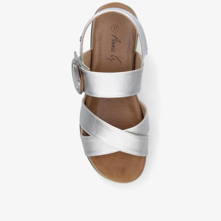 Annie G. Damen Plateausandalen
