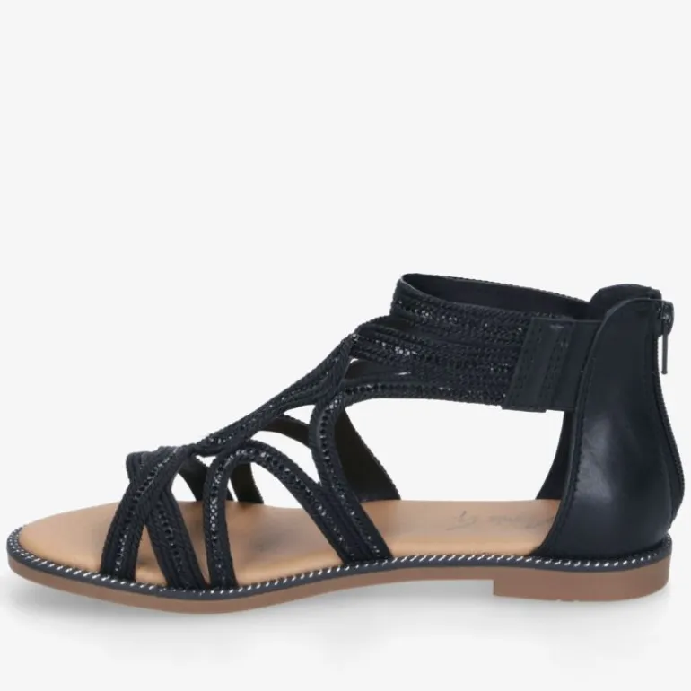 Annie G. Damen Riemchensandalen