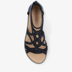 Annie G. Damen Riemchensandalen