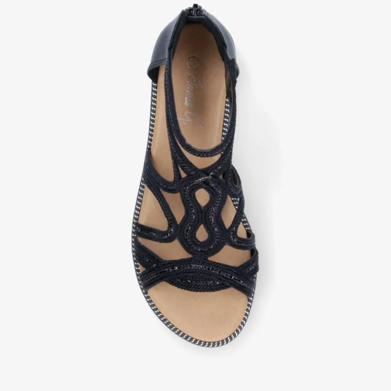 Annie G. Damen Riemchensandalen