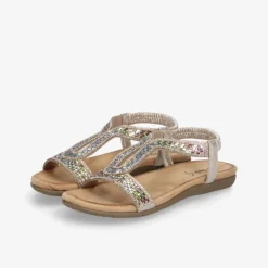 Annie G. Damen Riemchensandalen