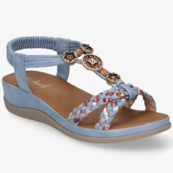 Annie G. Damen Riemchensandalen