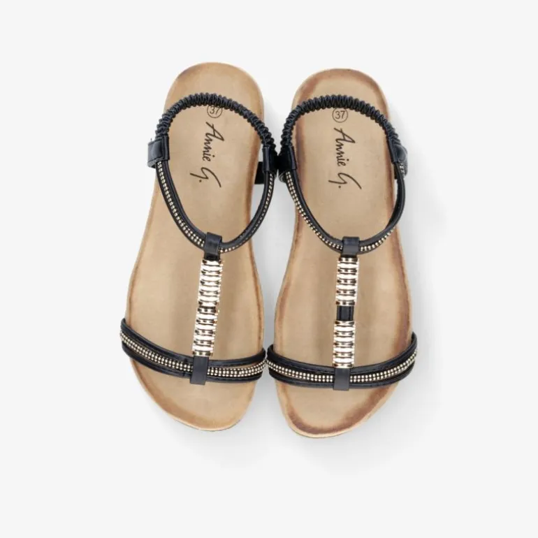 Annie G. Damen Riemchensandalen