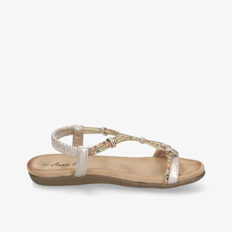 Annie G. Damen Riemchensandalen