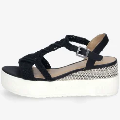 MUSTANG Damen Plateausandalen