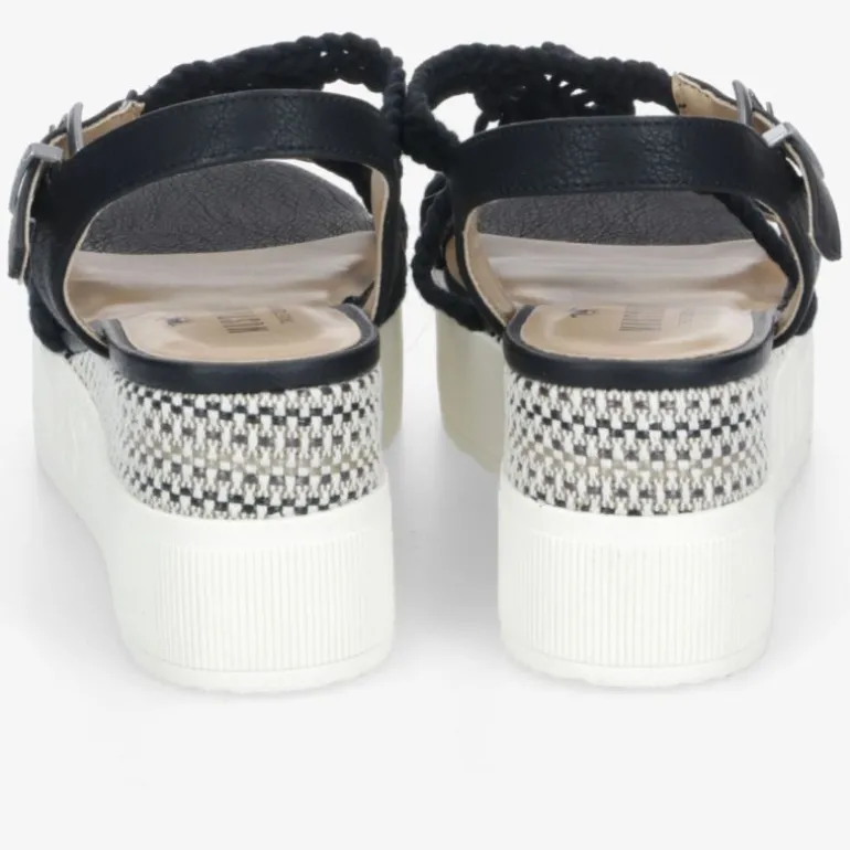 MUSTANG Damen Plateausandalen