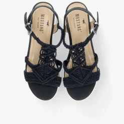 MUSTANG Damen Plateausandalen