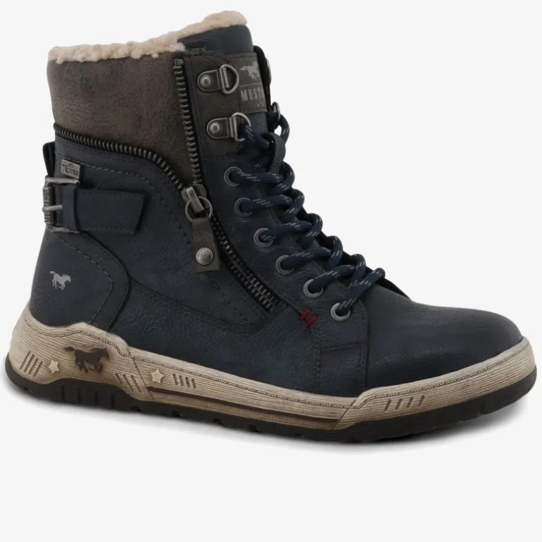 MUSTANG Damen Schnürstiefeletten