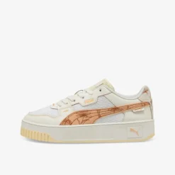 PUMA Carina Street Lux Crafted Flowers Damen Plateau Sneaker