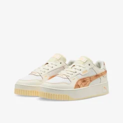 PUMA Carina Street Lux Crafted Flowers Damen Plateau Sneaker
