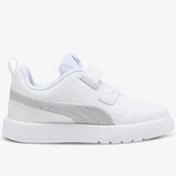 PUMA Courtflex V3 Glitz V Inf. Kinder Sneaker Low