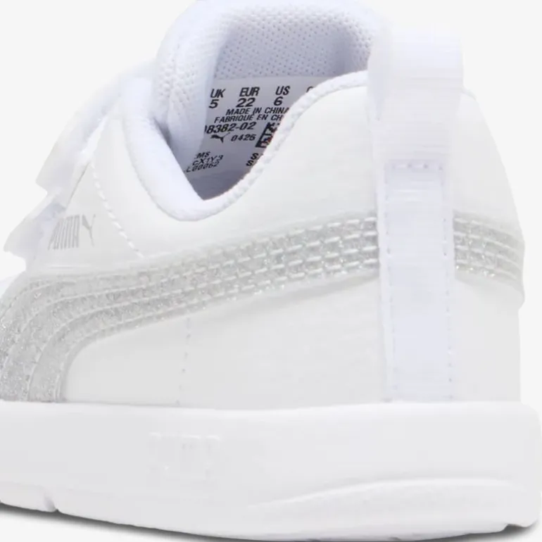 PUMA Courtflex V3 Glitz V Inf. Kinder Sneaker Low