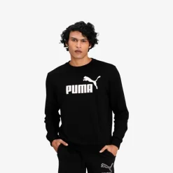 PUMA ESS Big Logo Crew Herren Hoodies & Sweater