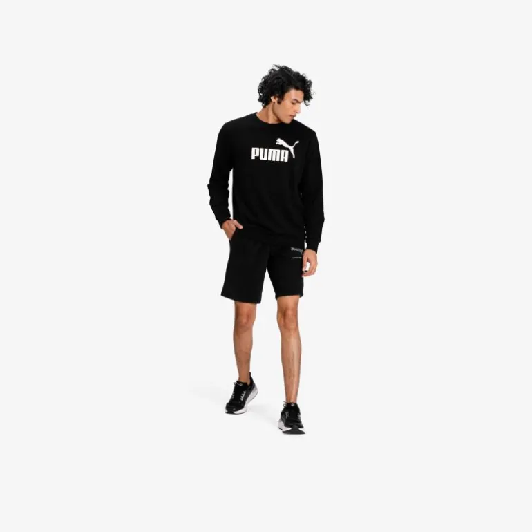 PUMA ESS Big Logo Crew Herren Hoodies & Sweater
