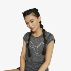 PUMA Train Favorite Heather Cat Damen T-Shirt