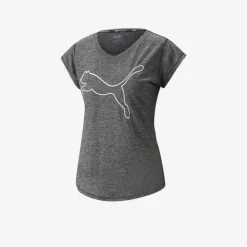 PUMA Train Favorite Heather Cat Damen T-Shirt
