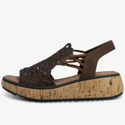 rieker Damen Keilsandalen