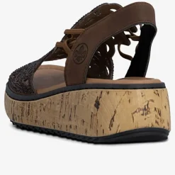 rieker Damen Keilsandalen