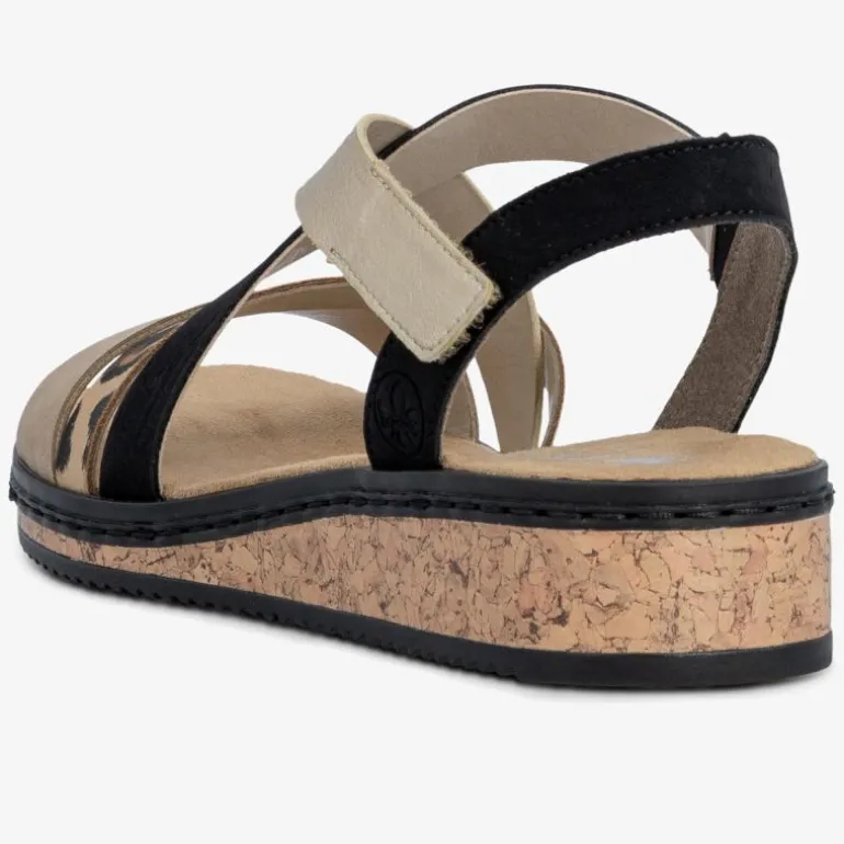 rieker Damen Keilsandalen