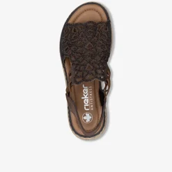 rieker Damen Keilsandalen