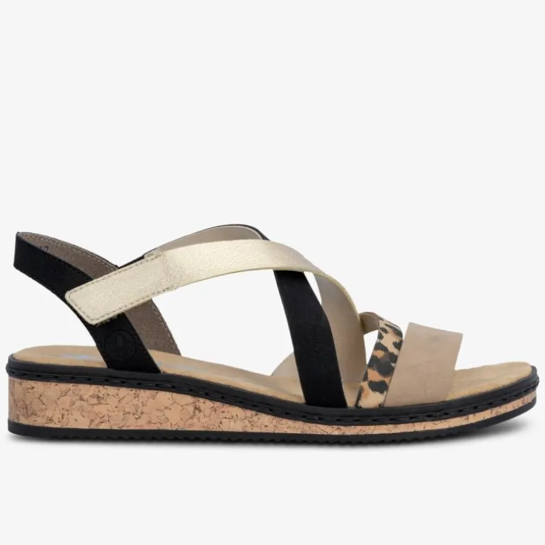 rieker Damen Keilsandalen