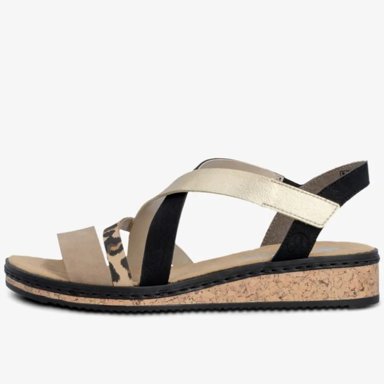 rieker Damen Keilsandalen